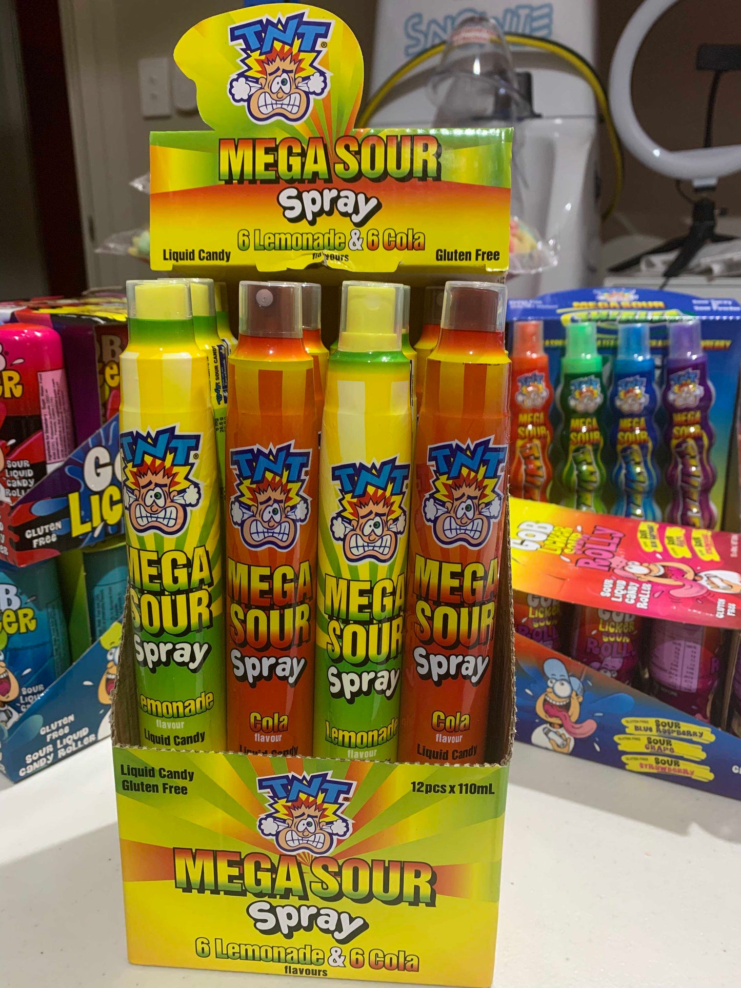 TNT Mega Sour Spray