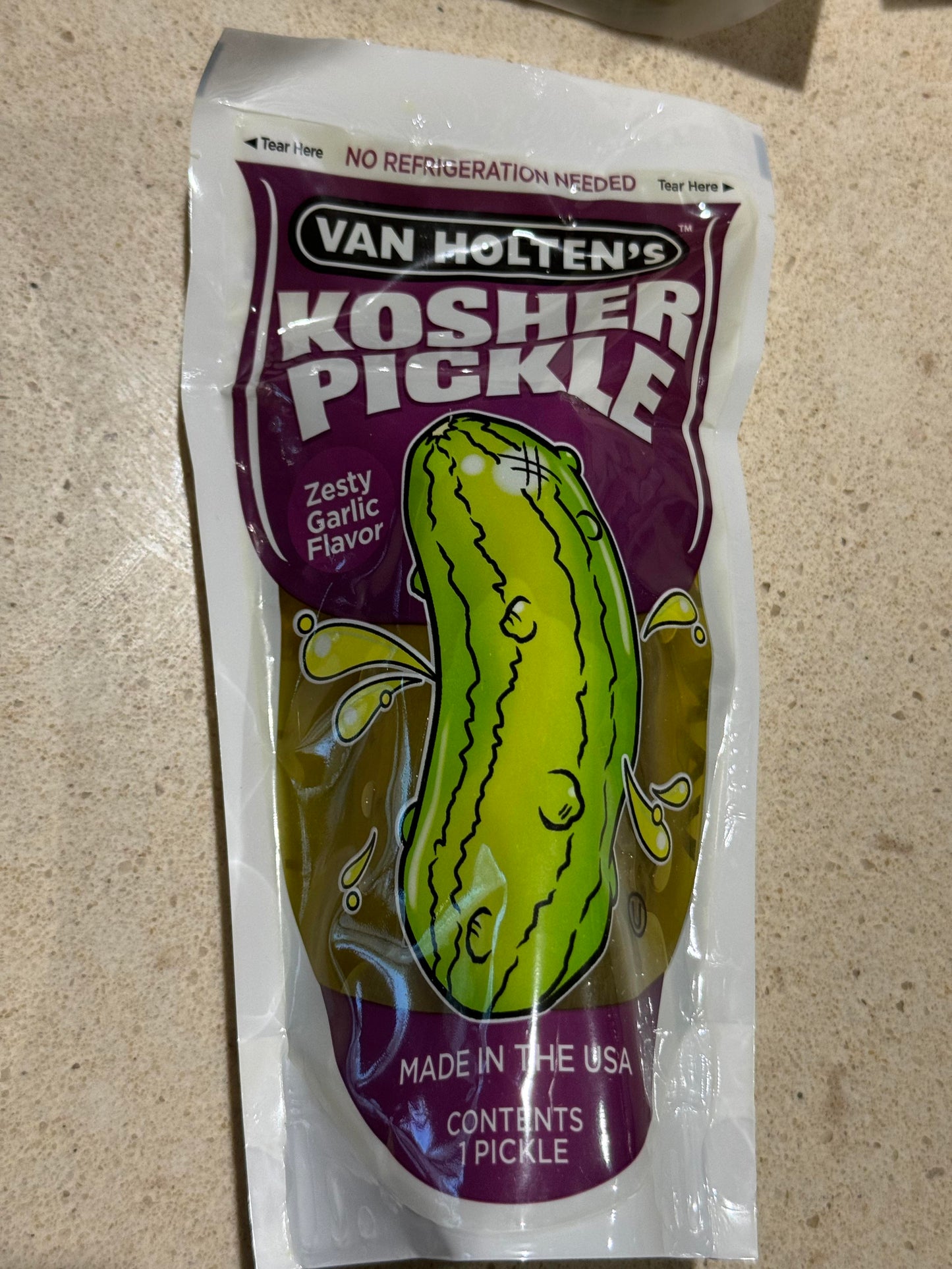 Van holtens Kosher pickle (garlic)